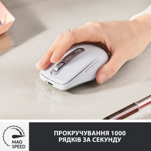 Мишка Logitech MX Anywhere 3 Performance for Business Wireless Pale Grey (910-006216)