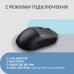 Мишка 2E MF218 Silent Wireless/Bluetooth Black/Grey (2E-MF218WBG)