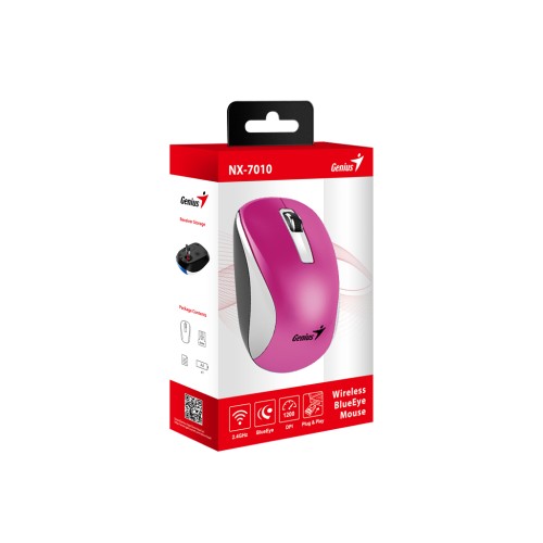 Мишка Genius NX-7010 Wireless Magenta (31030018402)