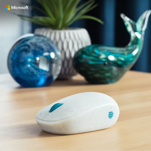 Мишка Microsoft Ocean Plastic Bluetooth White (I38-00009)