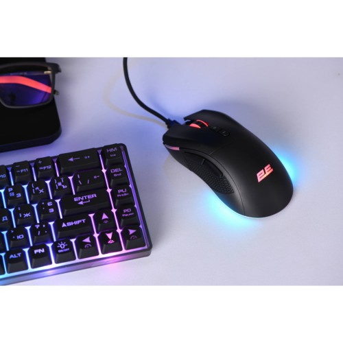 Мишка 2E Gaming MG350 Wireless/USB RGB Black (2E-MG350UB-WL)