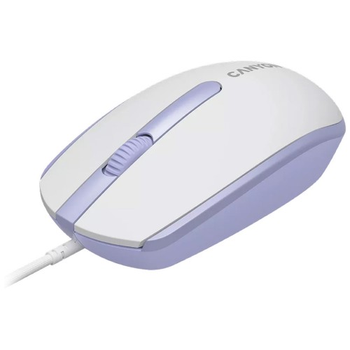 Мишка Canyon M-10 USB White Lavender (CNE-CMS10WL)