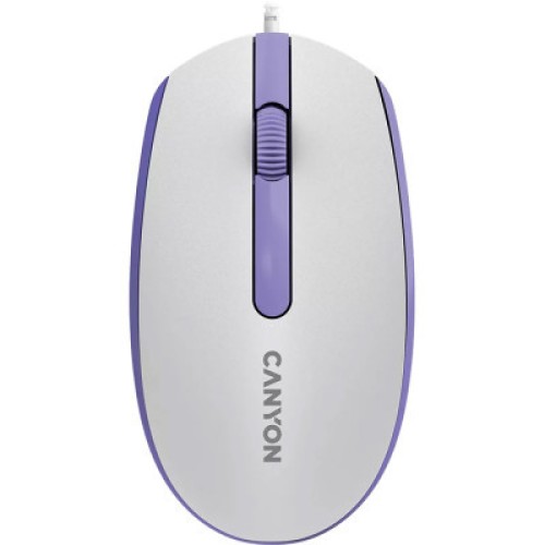 Мишка Canyon M-10 USB White Lavender (CNE-CMS10WL)