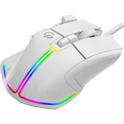 Мишка GamePro GM500W RGB USB White (GM500W)