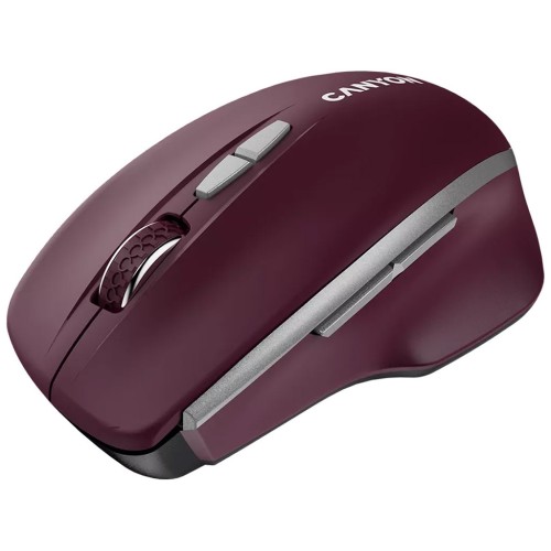 Мишка Canyon MW-21 Wireless Blue LED Burgundy (CNS-CMSW21BR)