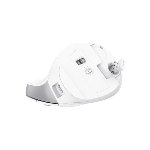 Мишка Trust Bayo 2 Ergonomic Wireless/USB-A White (25146)