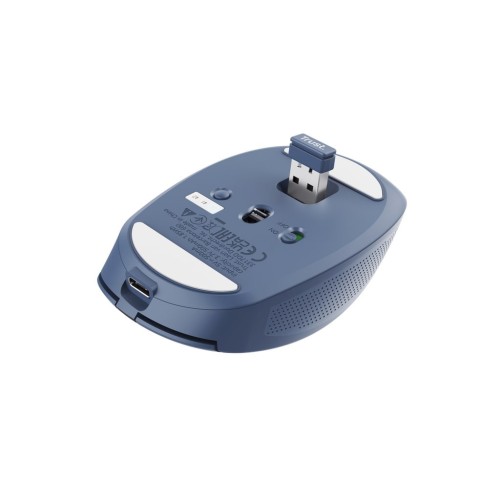 Мишка Trust Ozza compact Bluetooth/Wireless/USB-A Blue (24934)