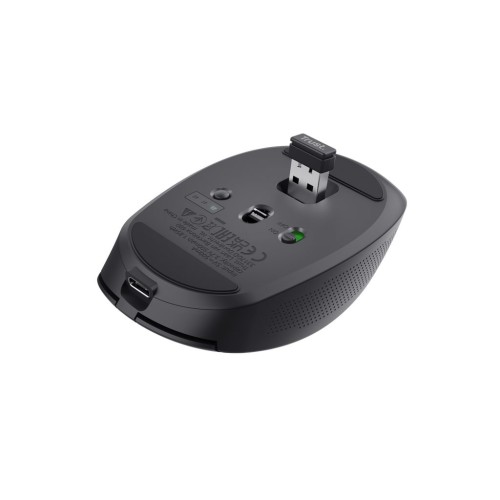 Мишка Trust Ozza compact Bluetooth/Wireless/USB-A Black (24819)