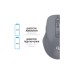 Мишка OfficePro M230G Silent Click Wireless/Bluetooth Gray (M230G)