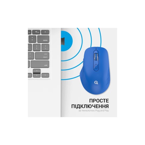 Мишка OfficePro M230C Silent Click Wireless/Bluetooth Blue (M230С)