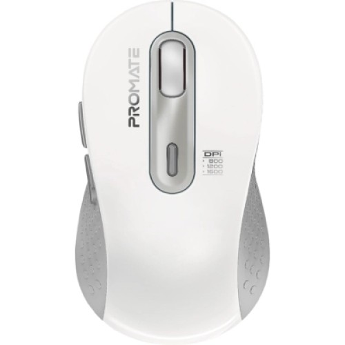 Мишка Promate Ken Wireless/Bluetooth White (ken.white)