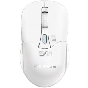 Мишка Promate Samo Wireless/Bluetooth White (samo.white)