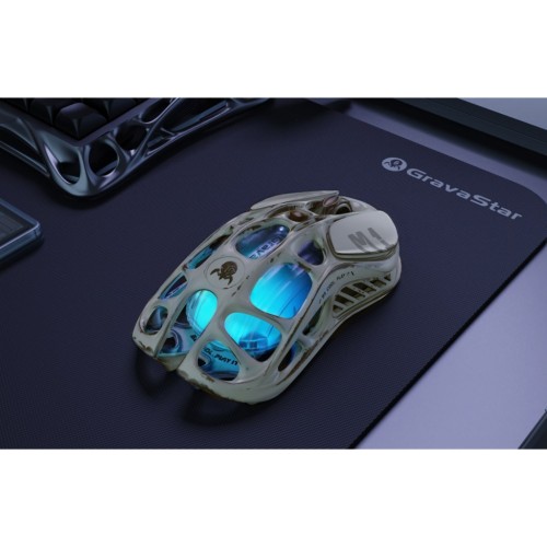 Мишка GravaStar Mercury M1 Pro magnesium alloy body BT/WL/USB-A 4K RGB Battle-Worn (GRAVASTARM1PRO_WSM)