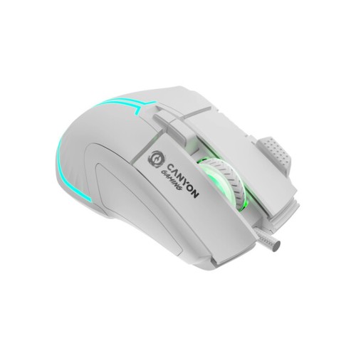 Мишка Canyon Fortnax GM-636 RGB USB White (CND-SGM636W)