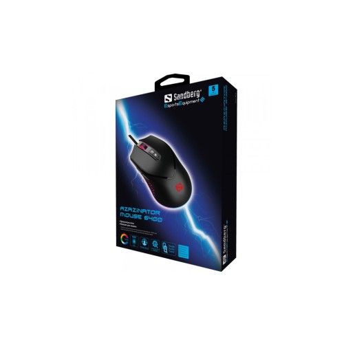 Мишка Sandberg Azazinator RGB USB Black (640-20)