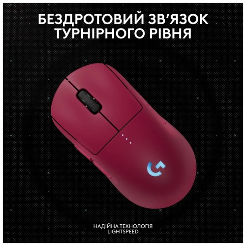 Мишка Logitech G Pro 2 Lightspeed Wireless Magenta (910-007309)