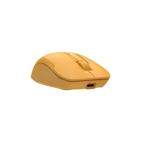 Мишка A4Tech FG15CS Air2 Wireless Yellow (4711421001236)