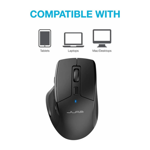 Мишка Jlab JBuds Mouse Wireless/Bluetooth Black (IEUMJBMOUSERBLK124)