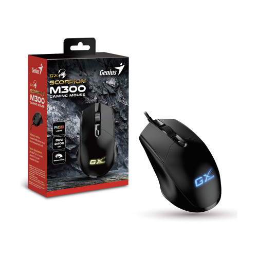 Мишка Genius Scorpion M300 USB Black (31040010400)