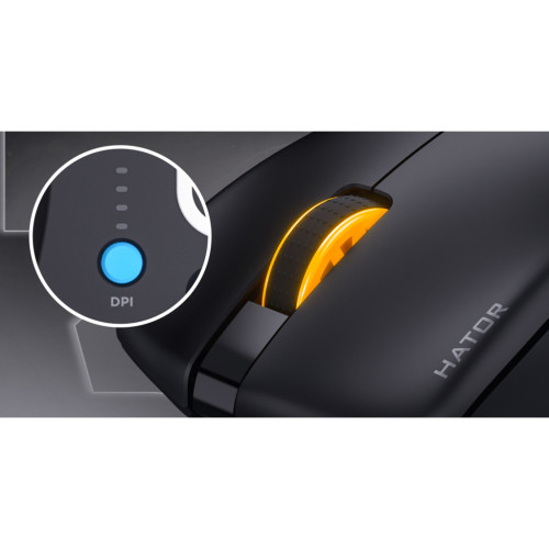 Мишка Hator Pulsar 3 Pro Wireless Black (HTM640)