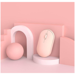 Мишка Xiaomi Miiiw Portable Wireless/Bluetooth Lite Pink (MWPM01)