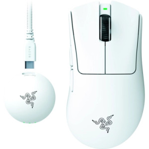 Мишка Razer DeathAdder V4 PRO Wireless/USB White (RZ01-05330200-R3G1)