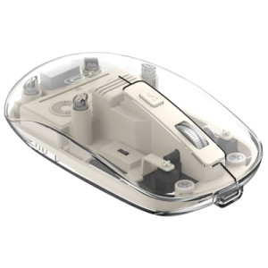 Мишка XO M12 Wireless Transparent/White (M12 White)