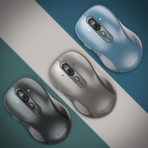 Мишка YENKEE YMS 2010BK Gyro Wireless/Bluetooth Black (45025343)