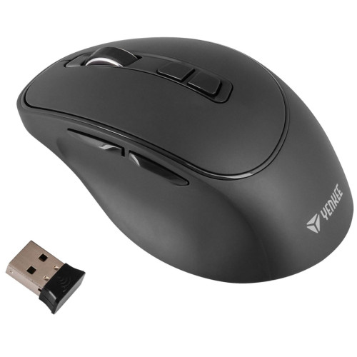 Мишка YENKEE YMS 2080GY Slider Wireless Black (45019322)