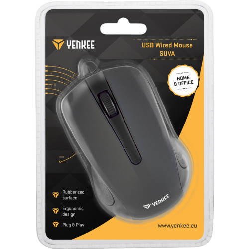 Мишка YENKEE YMS 1015BK USB Black (45010820)