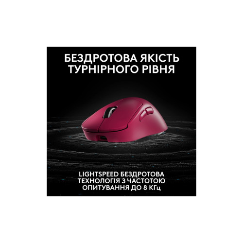 Мишка Logitech G Pro X Superlight 2 Dex Wireless Pink (910-007373)