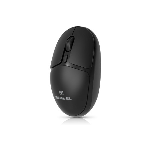 Мишка REAL-EL RM-335W Wireless Black (EL123200055)