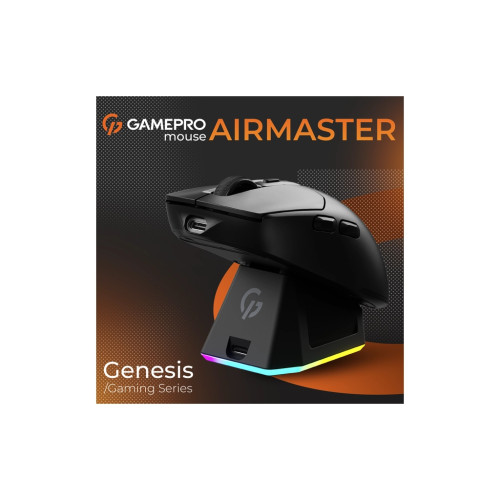 Мишка GamePro Genesis Airmaster Wireless/Bluetooth/USB Black (GM167B) Мишка GamePro Genesis Airmaster Wireless/Bluetooth/USB Black (GM167B)