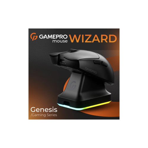 Мишка GamePro Genesis Wizard Wireless/Bluetooth/USB Black (GM160B) Мишка GamePro Genesis Wizard Wireless/Bluetooth/USB Black (GM160B)