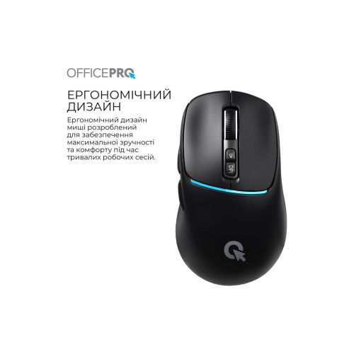 Мишка OfficePro M468B Wireless/Bluetooth Black (M468B) Мишка OfficePro M468B Wireless/Bluetooth Black (M468B)