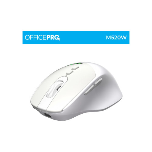 Мишка OfficePro M520W Wireless/Bluetooth White (M520W) Мишка OfficePro M520W Wireless/Bluetooth White (M520W)
