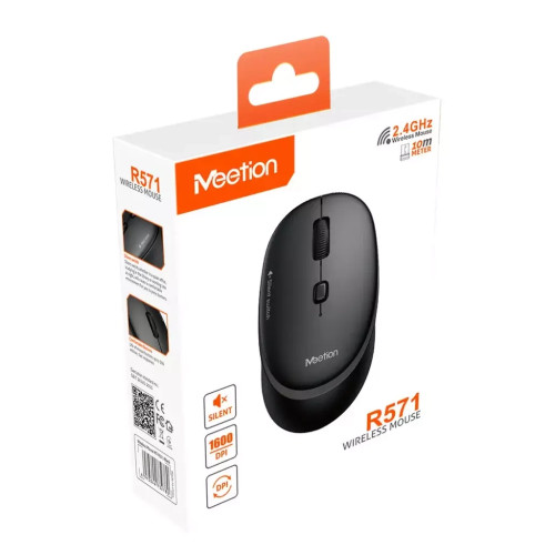Мишка Meetion R571 Wireless Black (MT-R571-A)