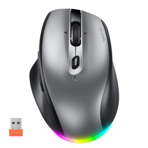 Мишка Meetion BTM007 Wireless/Bluetooth Gray (MT-BTM007-W)