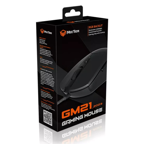 Мишка Meetion GM21 USB Black (MT-GM21_2023-A)