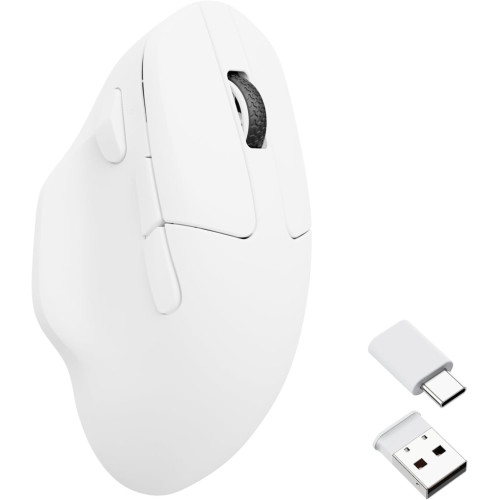 Мишка Keychron M7 Wireless/Bluetooth/USB White (M7-A3)