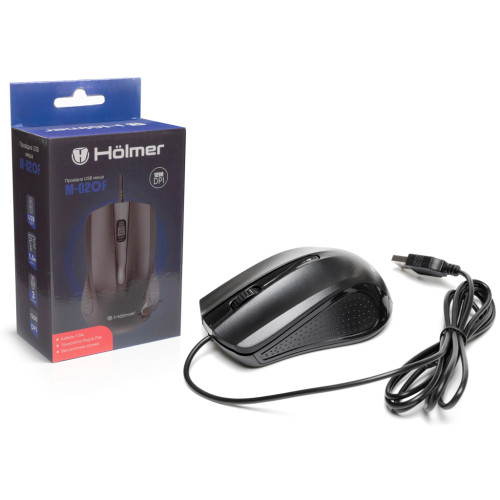 Мишка Hölmer M-02OF USB White (M-02OF)