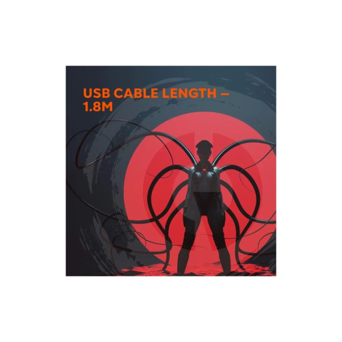 Мишка Canyon Cutlass Wireless USB Black (CND-SGMW11B)