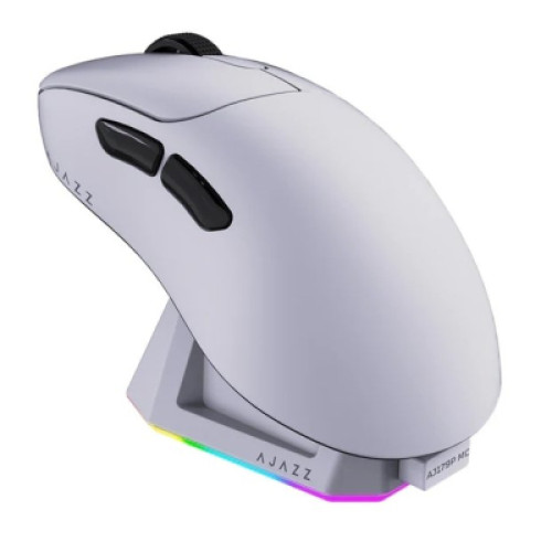 Мишка Ajazz AJ179P MC Charging Dock Wireless/Bluetooth/USB White (AJ179P-MC-W)