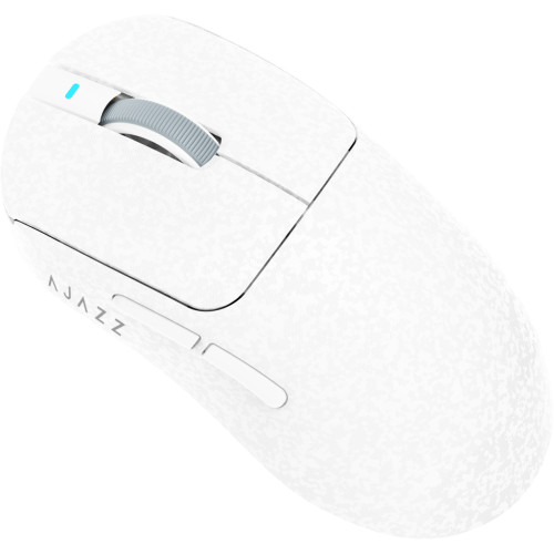 Мишка Ajazz AJ199 Carbon fiber Wireless/Bluetooth/USB White (AJ199-W)