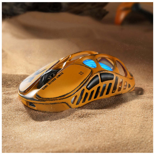 Мишка GravaStar Mercury X RGB Wireless/Bluetooth/USB Battle-Worn Yellow (GS_X_YLW)