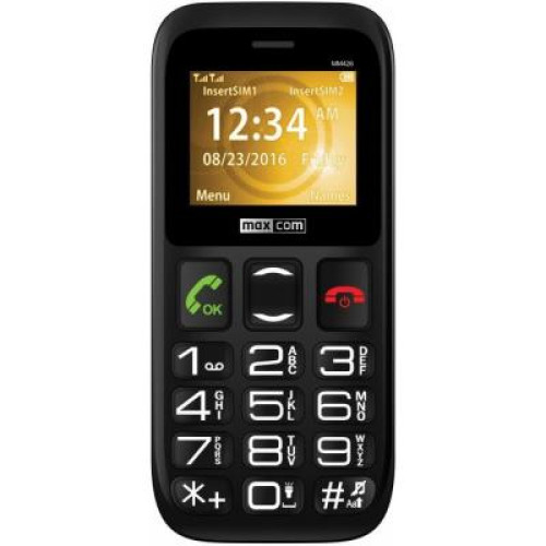 Мобільний телефон Maxcom MM426 Black Мобільний телефон Maxcom MM426 Black