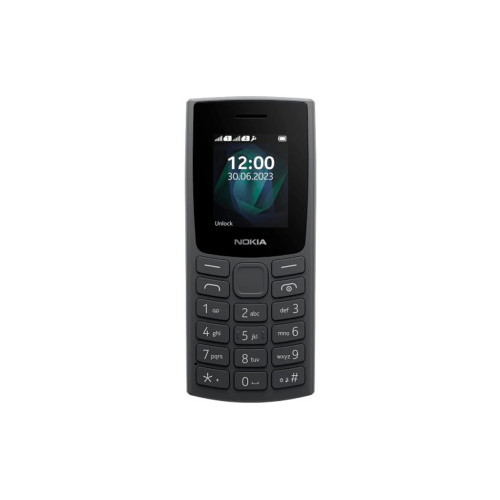 Мобільний телефон Nokia 105 SS 2023 (no charger) Charcoal