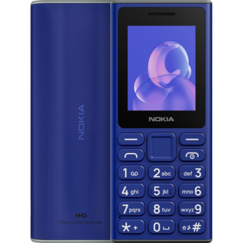 Мобільний телефон Nokia 105 DS 2024 Blue Мобільний телефон Nokia 105 DS 2024 Blue
