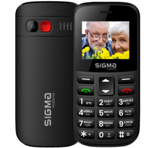 Мобільний телефон Sigma Comfort 50 EASY TYPE-C Black (4827798585214)