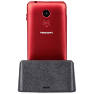 Мобільний телефон Panasonic KX-TU155 Red (KX-TU155EXRN)